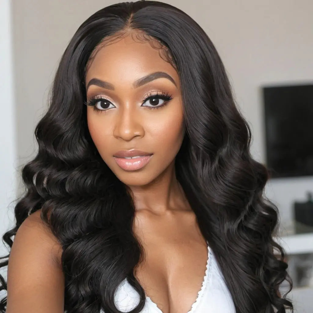 NAHLA HD - Lace wig ondulée - Uzuri